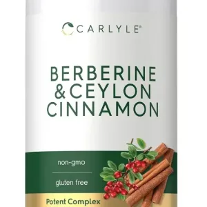 Berberine with Ceylon Cinnamon 2000mg - 60 Capsules